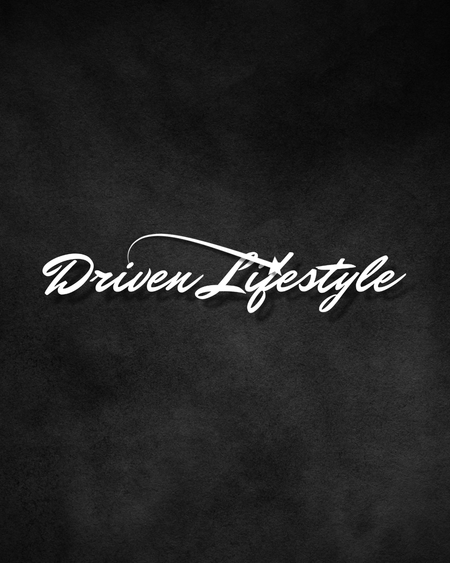 Cursive "Driven Lifestyle" Decal