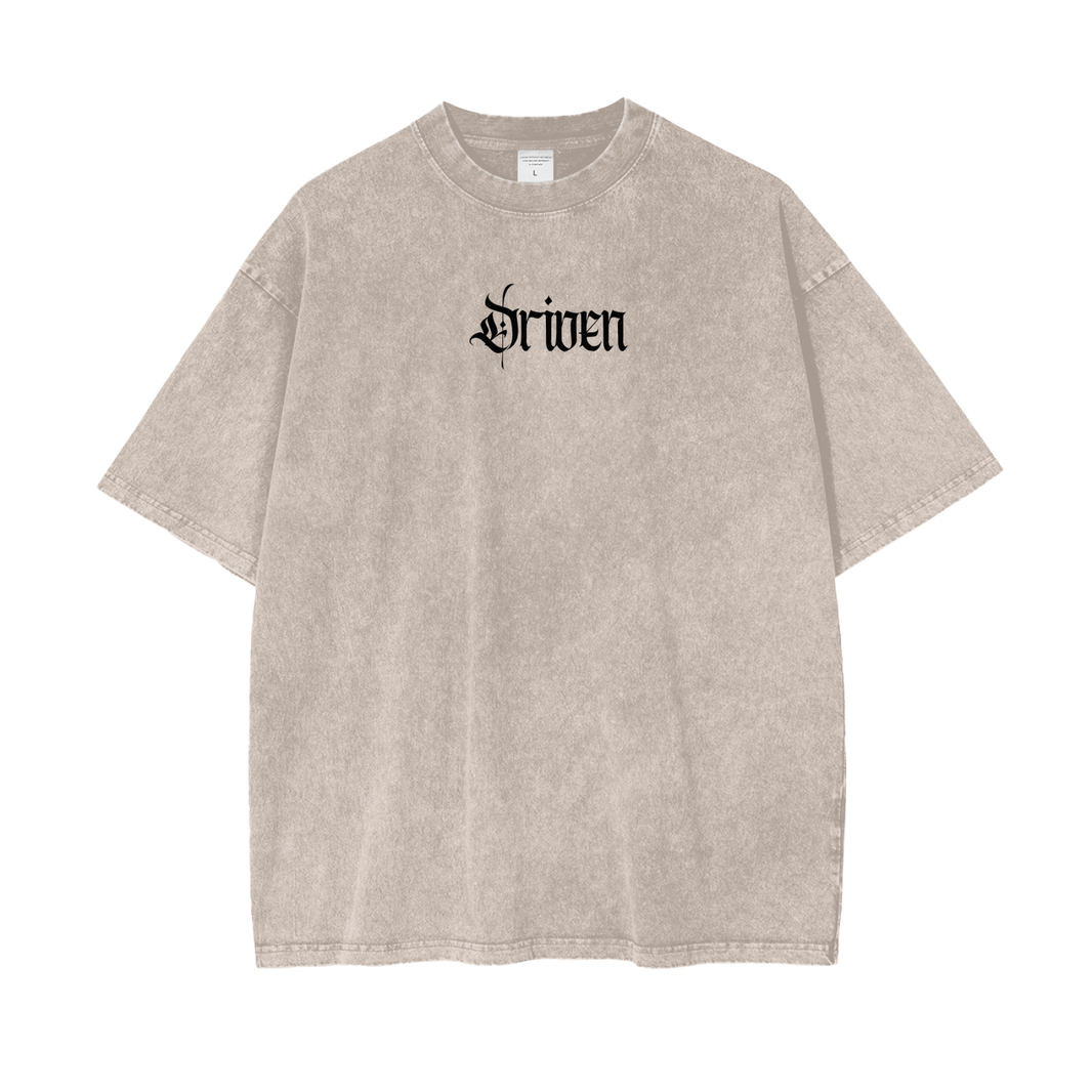 Driven Oversize Snow Washed T-Shirt - Driven Lifestyle