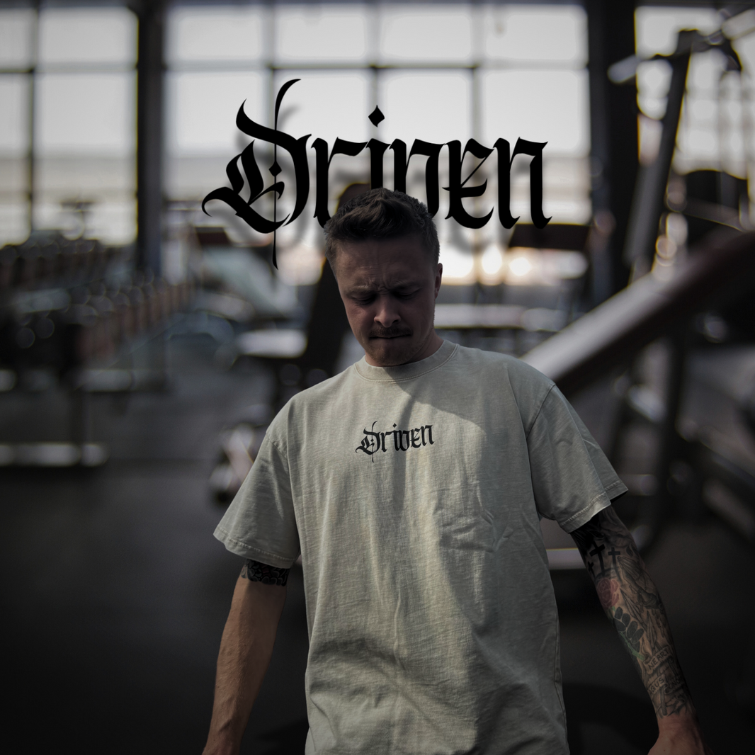 "Driven" Oversized Gym Tee