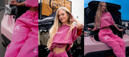 Pink Tee x Joggers Set