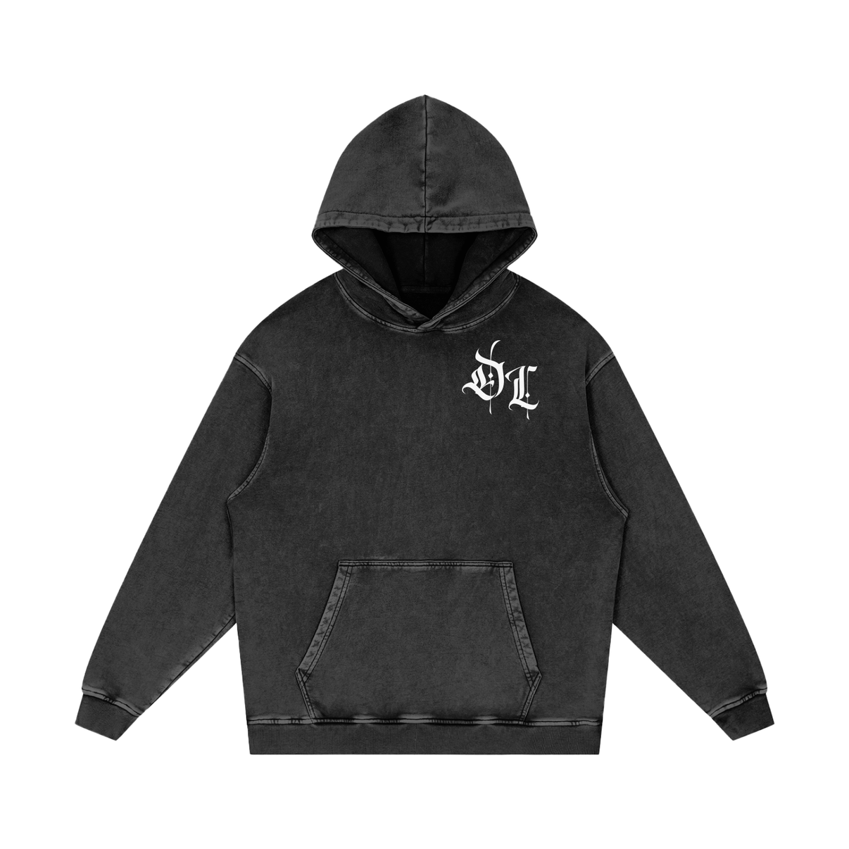 Driven "Chaserz" Acid Wash Oversize Hoodie - Driven Lifestyle
