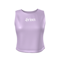 Driven Fitted Crop Tank Top - Driven Lifestyle